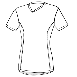 Fashion sewing patterns for Sport T-Shirt 7560